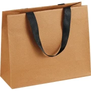 brązowa torebka prezentowa 25.5x10x21.5cm SB731S