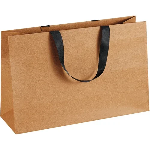 złota torebka prezentowa 35.5x11.5x23cm SB732P