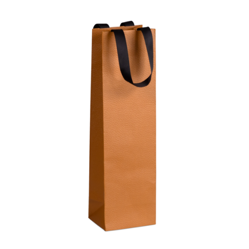 brązowa torebka na 1 wino 11x9x39cm SB733-1B