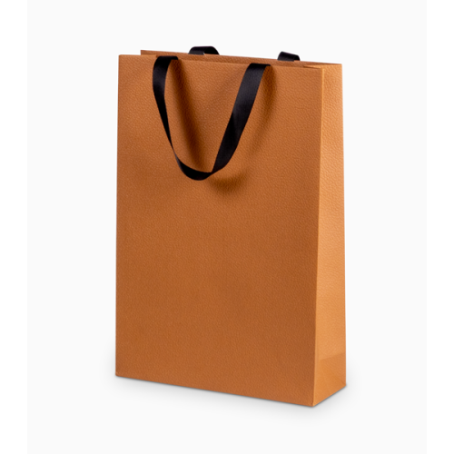 brązowa złota torebka na 3 wina 27x9x39cm SB735-3B