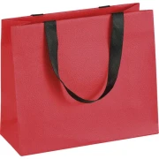 czerwona torebka na prezent 25.5x10x21.5cm