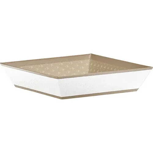 biała tacka tekturowa 20x20x5cm ND157CS
