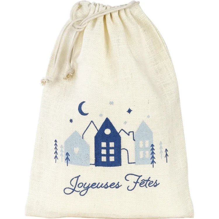 jutowy worek na prezenty 30x40cm TJ26G-OS