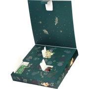 kalendarz adwentowy zaczarowany las 36x36x6cm BF498M
