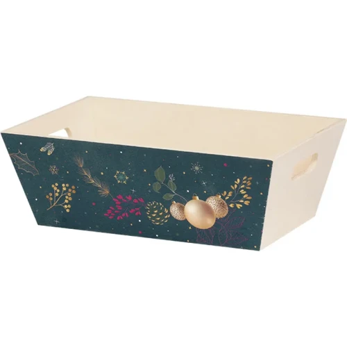 tacka drewniana na zestaw prezentowy 29x19x10cm B230P