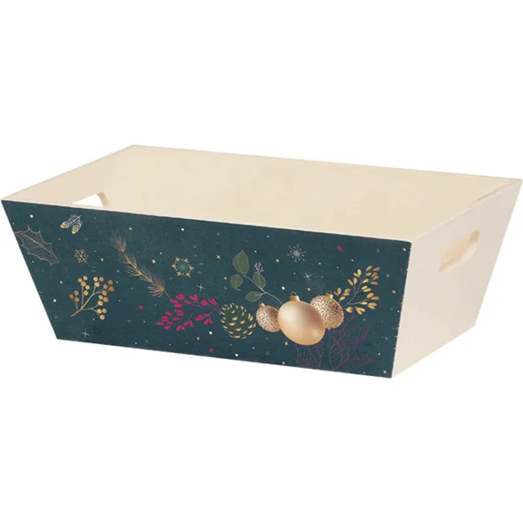 tacka drewniana na zestaw prezentowy 29x19x10cm B230P