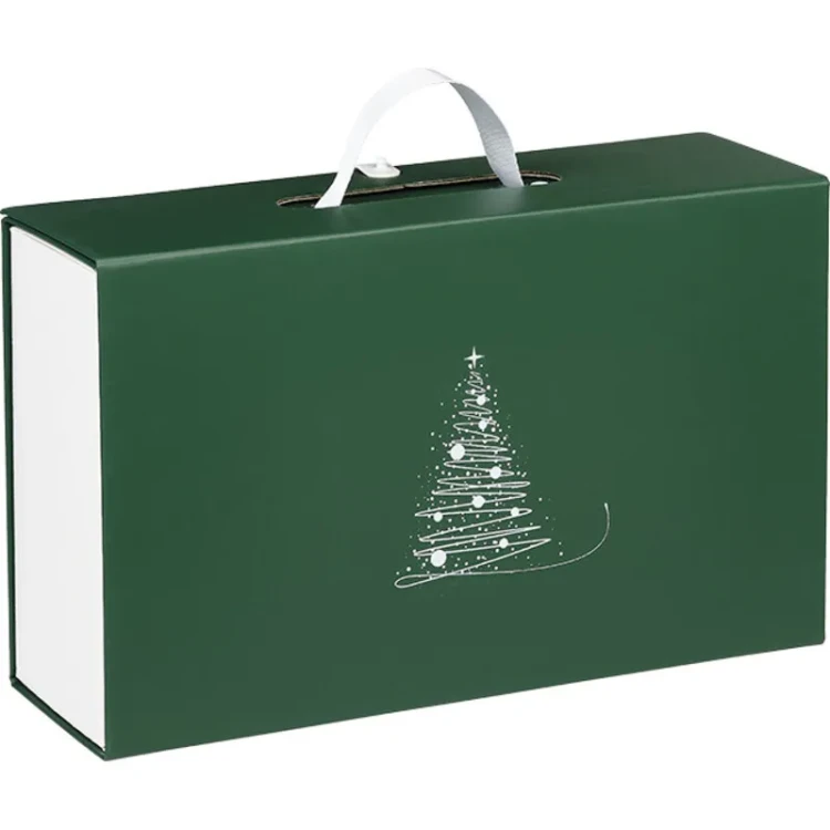 świąteczne pudełko prezentowe magnetyczne 33.5x20x10.5cm CP340P-V