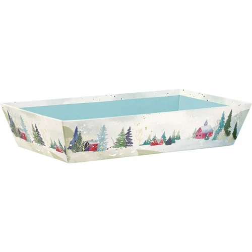 świąteczna tacka kartonowa 33x20x7cm BF484M
